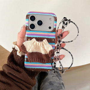 Knit Sweater Aesthetic iPhone Case