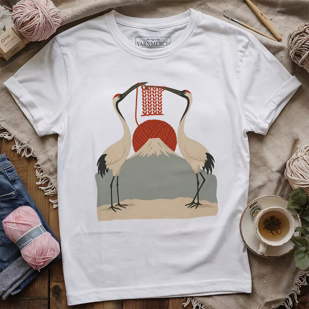 Knitting Sun T-shirt