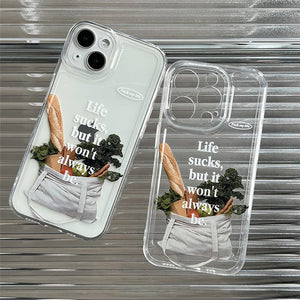 Life Sucks iPhone Case