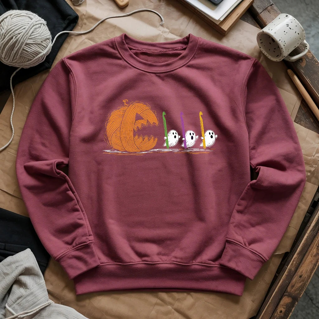 Spooky Yarn Muncher Sweatshirt