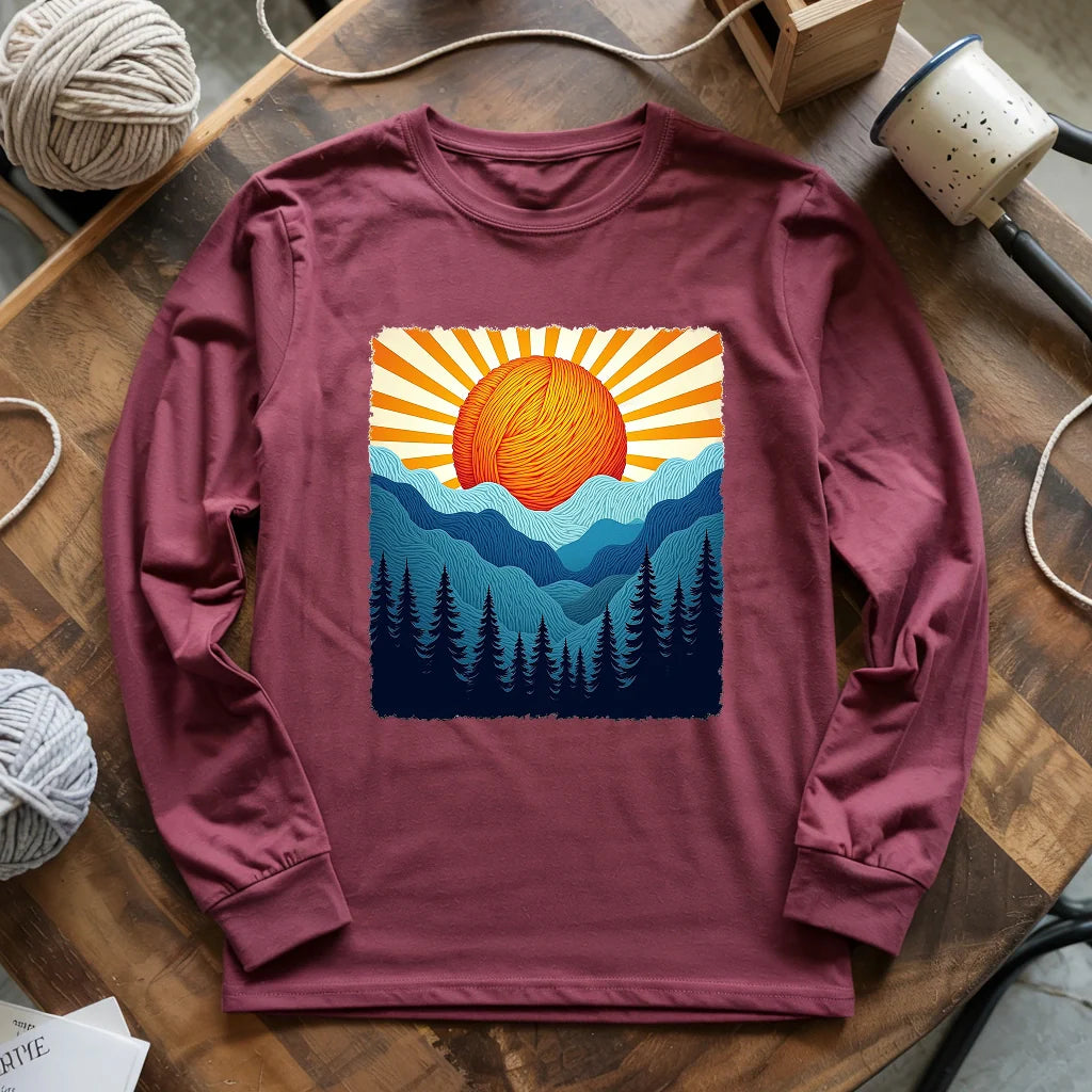 Yarn Sun Long Sleeve T-shirt