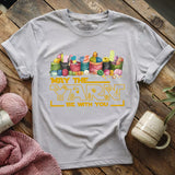 May The Yarn Be With You T-shirt