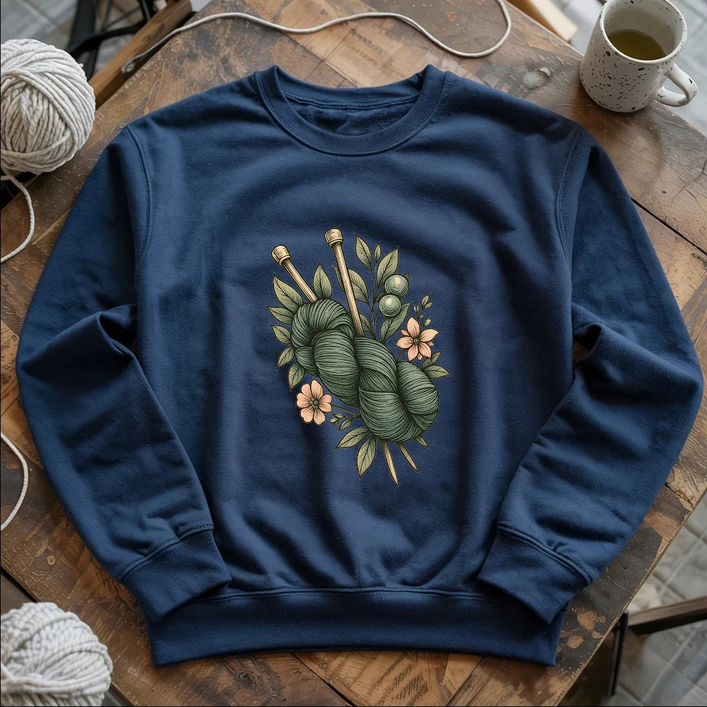 Botanical Yarn Sweatshirt