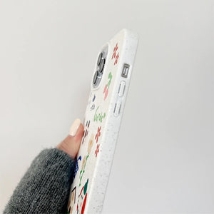 Playful Paws & Petals iPhone Case