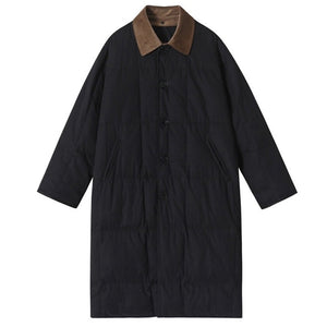 Preppy Style Quilted Coat