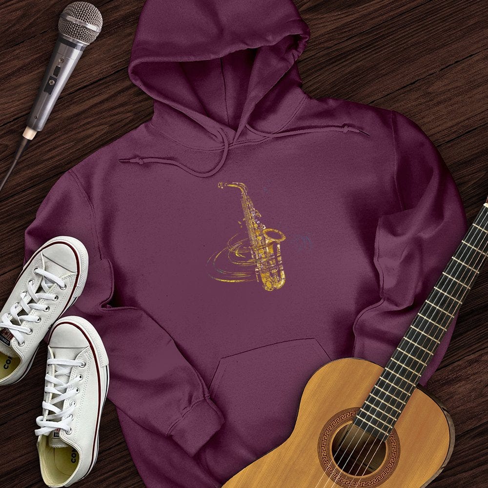Colorful Sax Hoodie