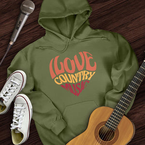 Country Music Love Hoodie