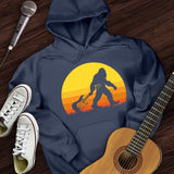 Bigfoot Dragging Guitar Hoodie