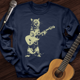 Cat Guitar Crewneck