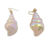 Spiral Shell Earrings