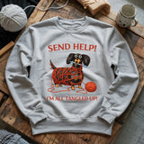 Tangled In Yarn Sweatshirt