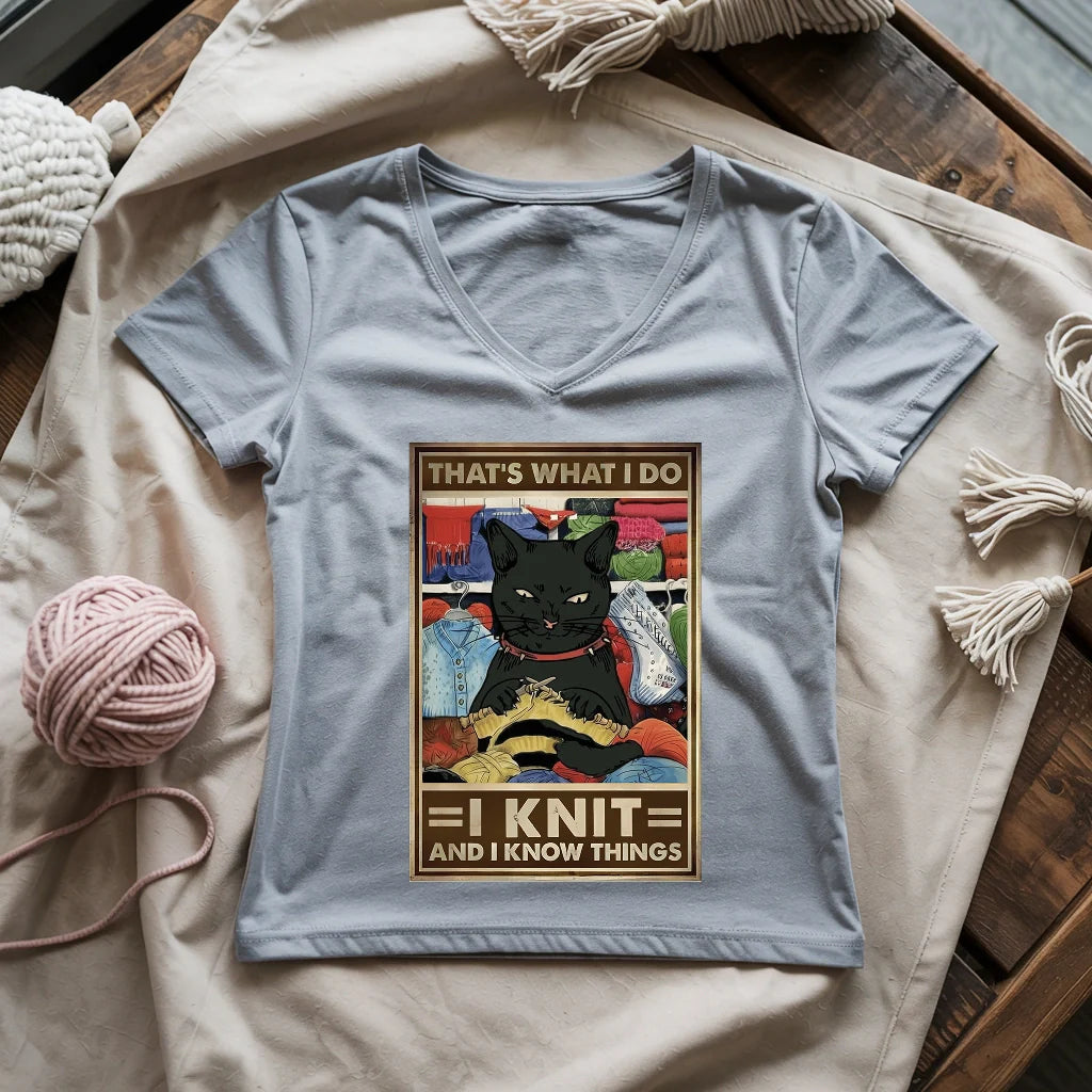 That's What I Do Lady V-neck