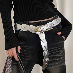 Star Girl Silver Belt