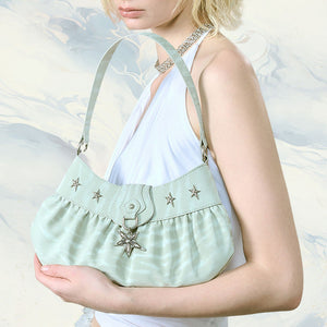 Star Charm Dumpling Shoulder Bag