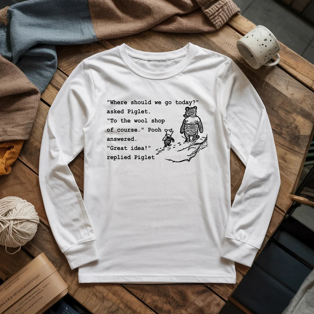 Wool Shop Long Sleeve T-shirt
