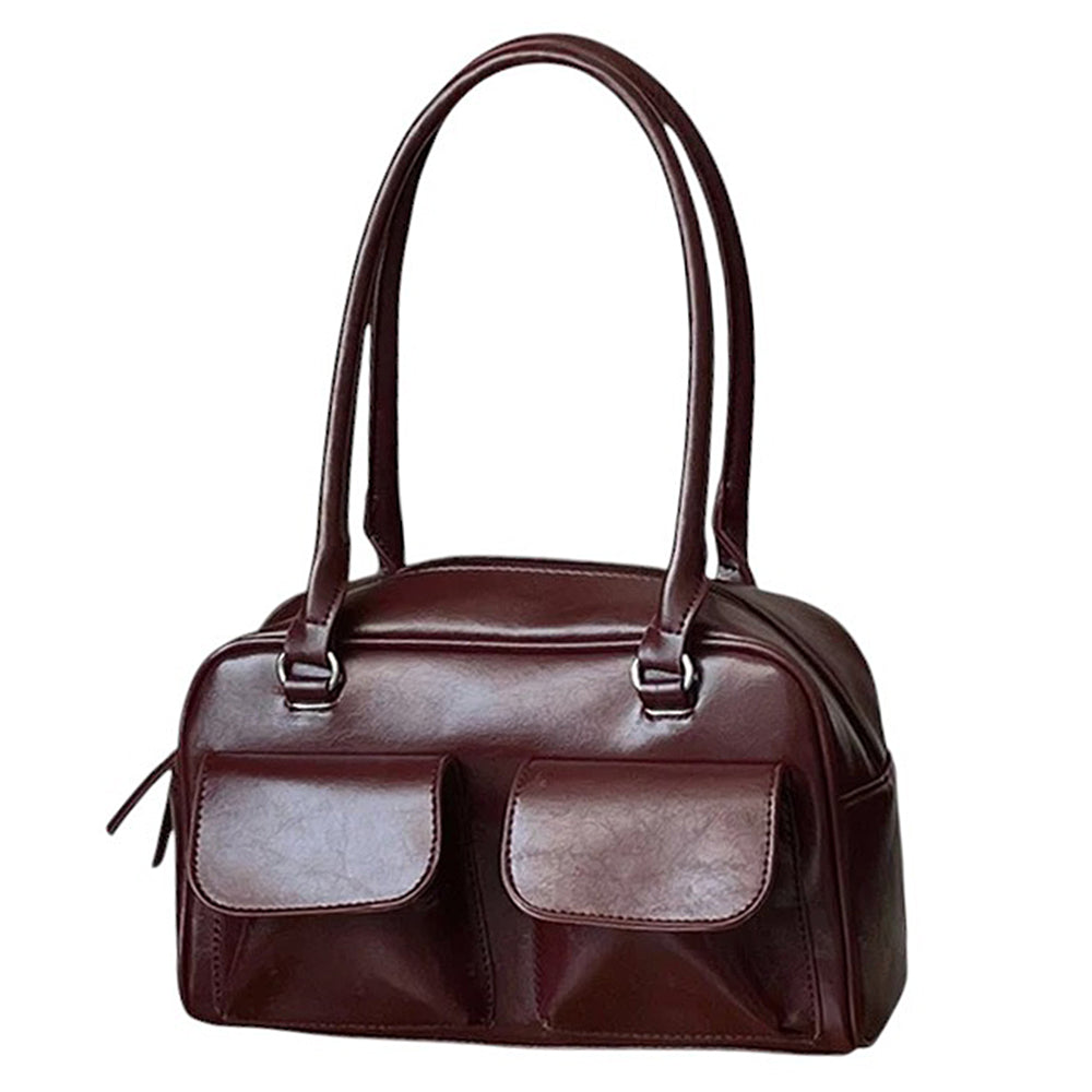 Y2K Double Pocket Shoulder Bag