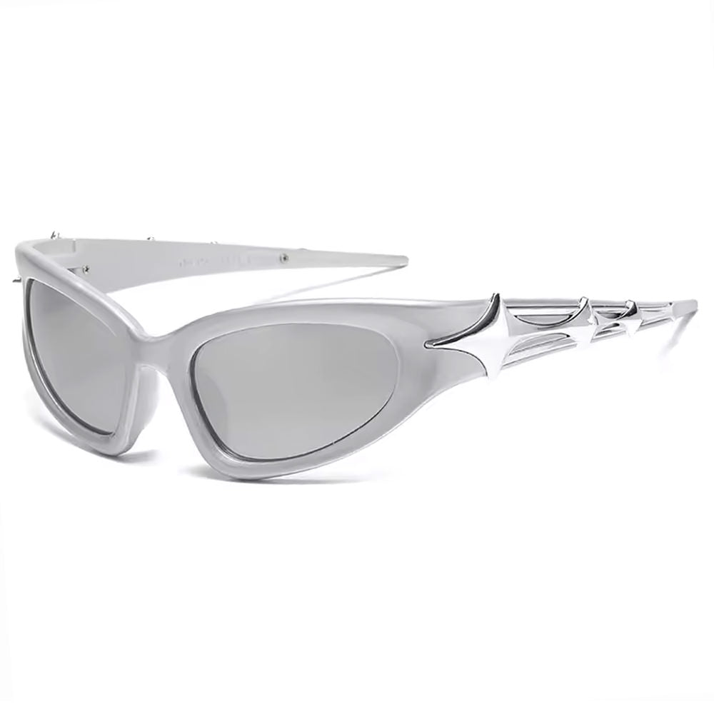 Y2K Futuristic Star Sunglasses